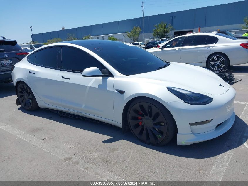 2023 TESLA MODEL 3 PERFORMANCE DUAL MOTOR ALL-WHEEL DRIVE