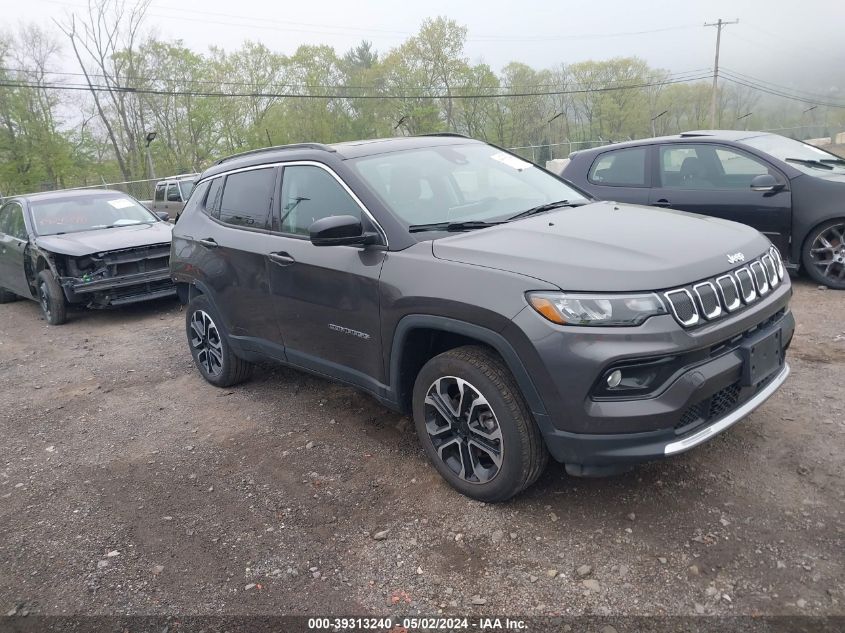 2022 JEEP COMPASS LIMITED 4X4