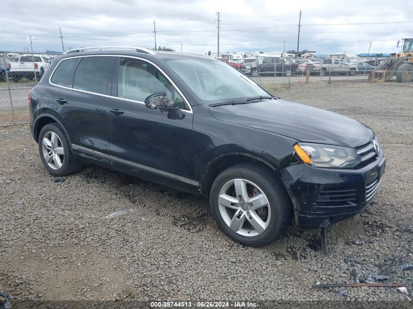 2012 VOLKSWAGEN TOUAREG TDI LUX