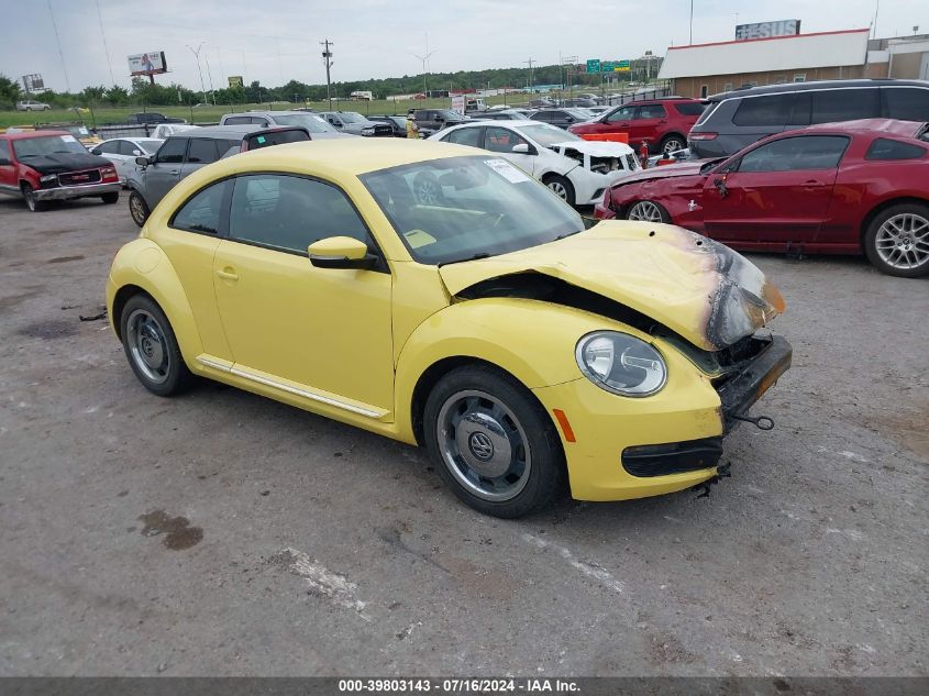 2012 VOLKSWAGEN BEETLE 2.5L