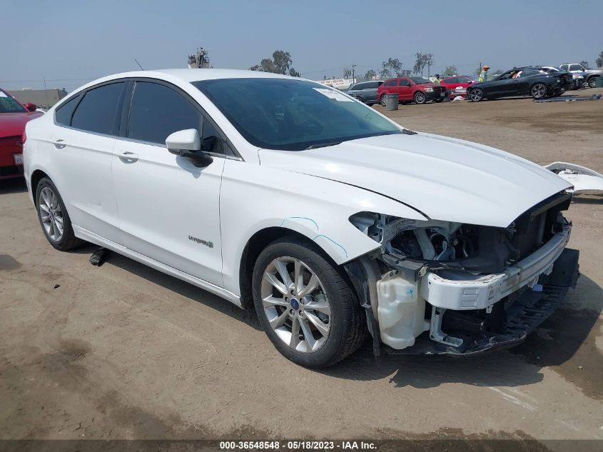 2017 FORD FUSION HYBRID S