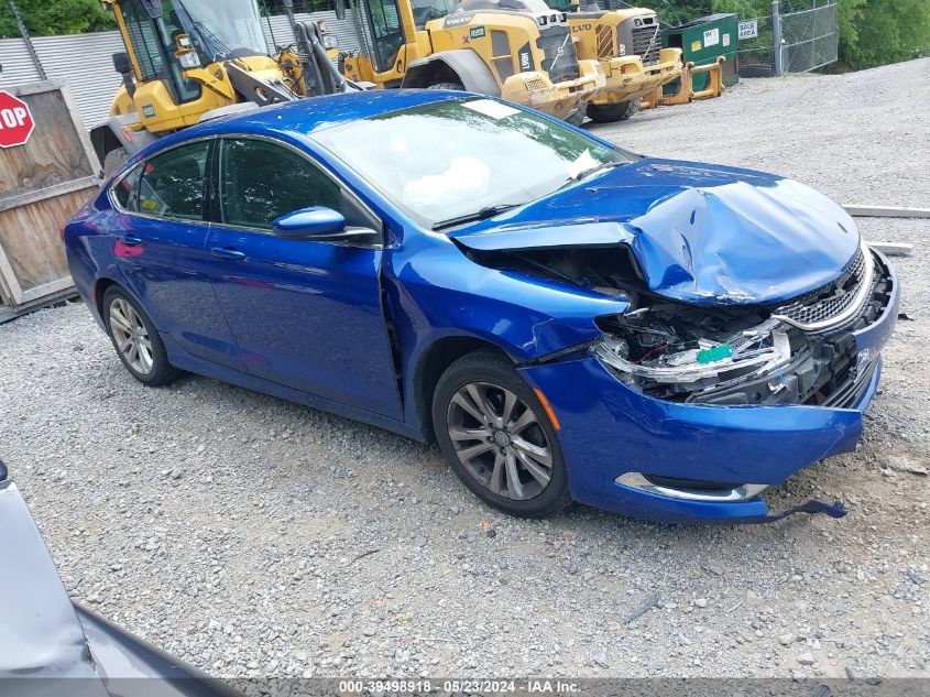 2015 CHRYSLER 200 LIMITED