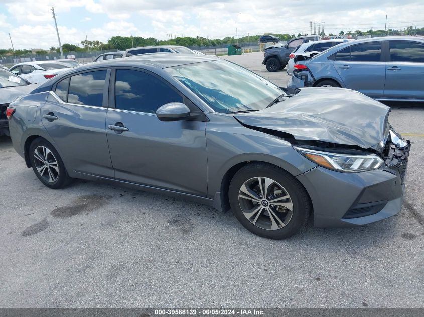 2021 NISSAN SENTRA SV XTRONIC CVT