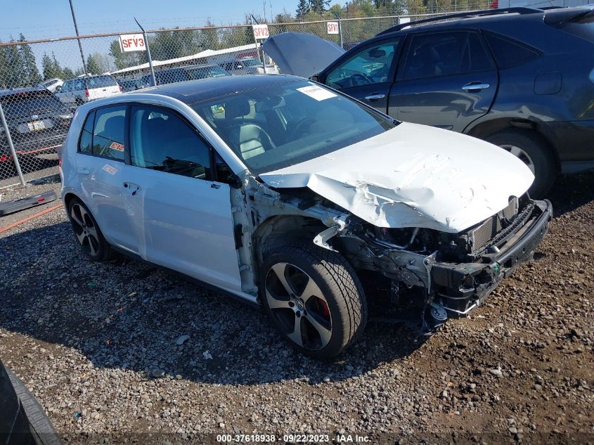 2016 VOLKSWAGEN GOLF GTI SE 4-DOOR