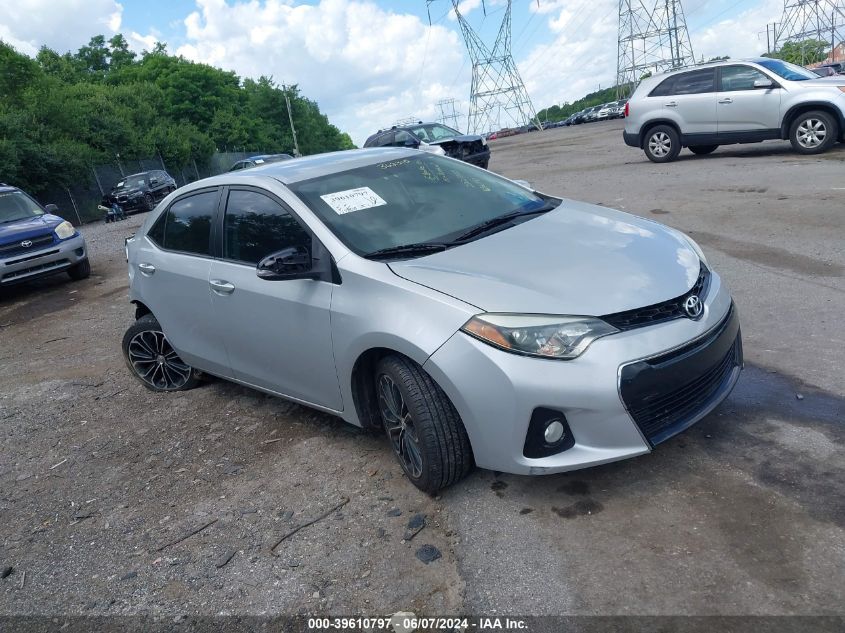 2015 TOYOTA COROLLA S PLUS