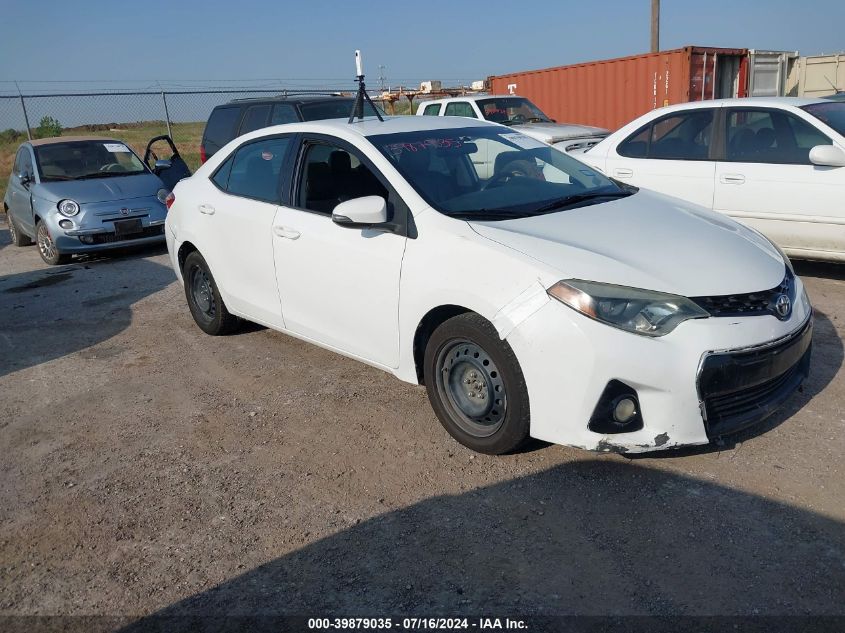 2016 TOYOTA COROLLA S