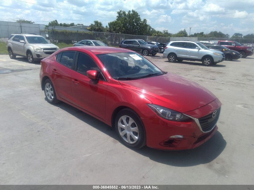 2016 MAZDA MAZDA3 I SPORT