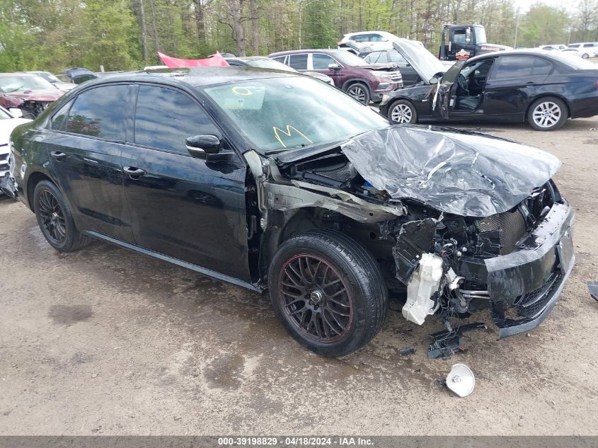 2013 VOLKSWAGEN PASSAT 2.5L S