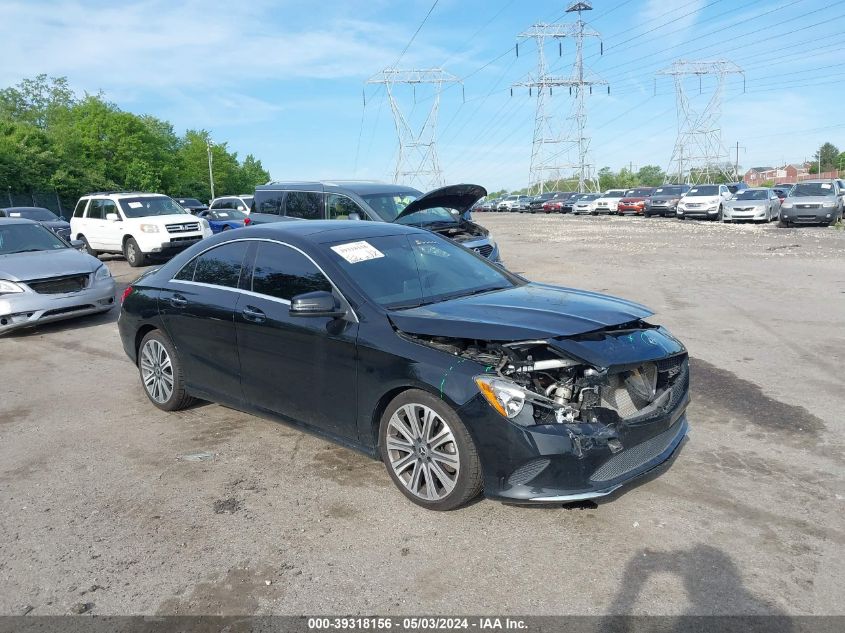 2018 MERCEDES-BENZ CLA 250 4MATIC