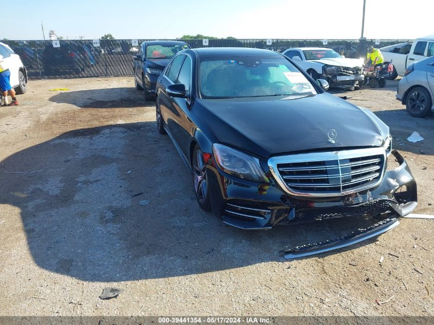 2019 MERCEDES-BENZ S 560