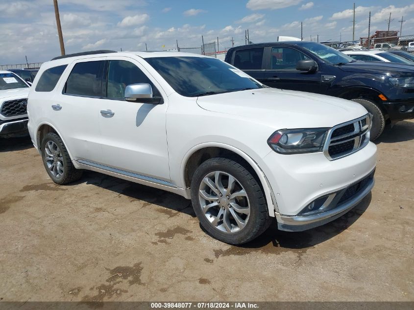 2018 DODGE DURANGO CITADEL ANODIZED PLATINUM AWD