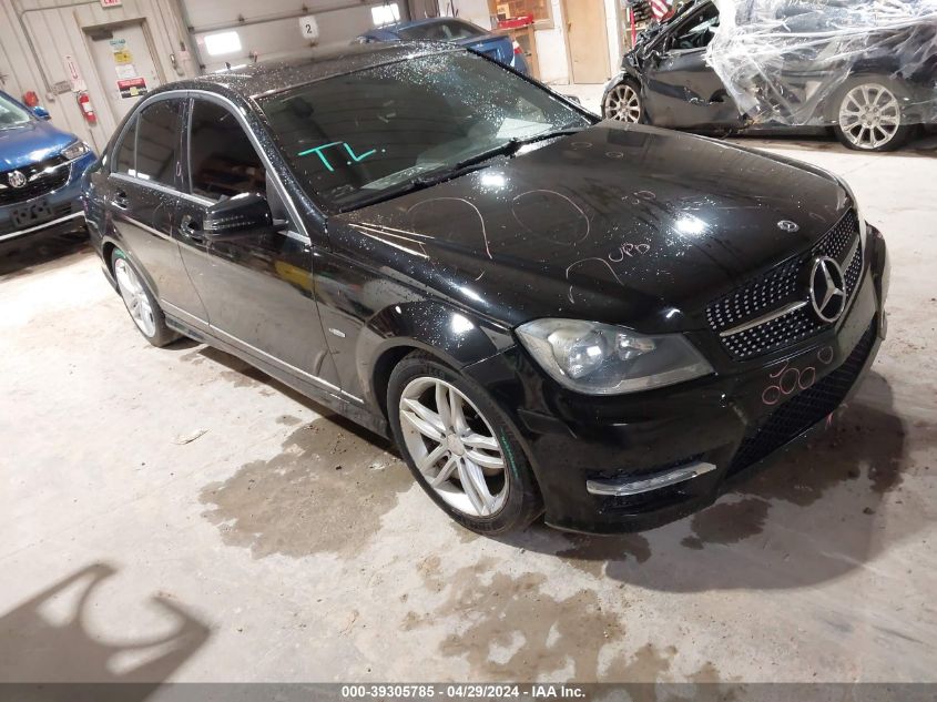 2012 MERCEDES-BENZ C 250 LUXURY/SPORT