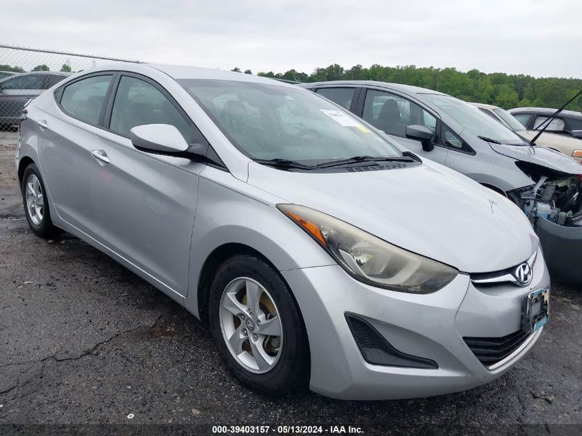 2014 HYUNDAI ELANTRA SE