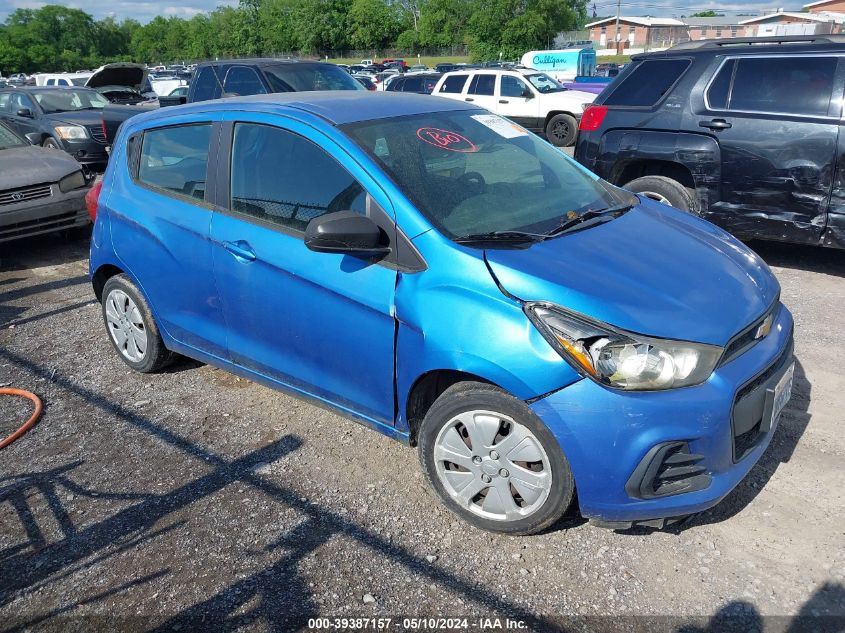 2017 CHEVROLET SPARK LS MANUAL