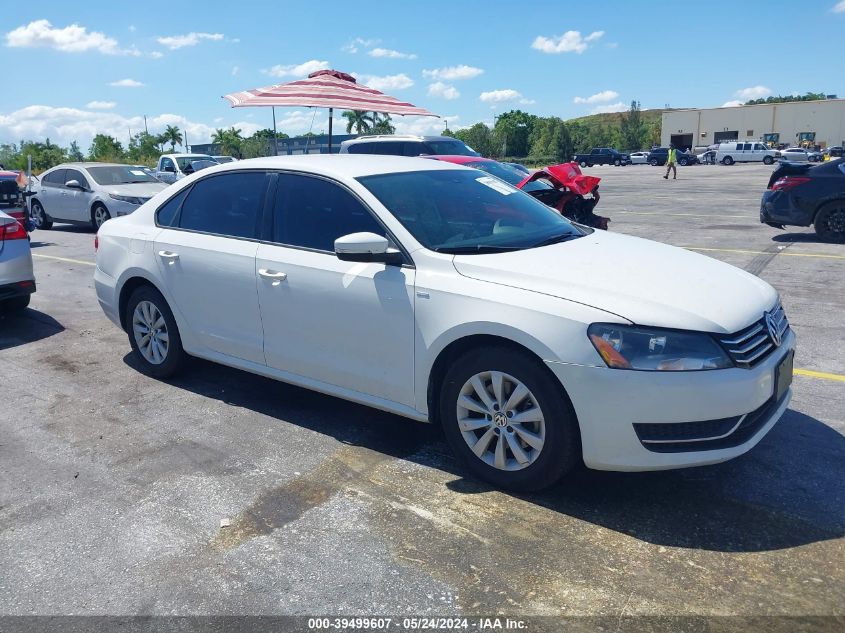 2015 VOLKSWAGEN PASSAT 1.8T WOLFSBURG EDITION