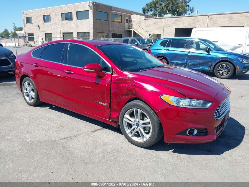 2016 FORD FUSION HYBRID TITANIUM