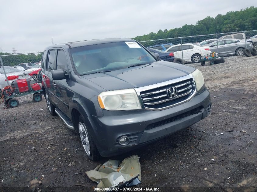 2012 HONDA PILOT EXL