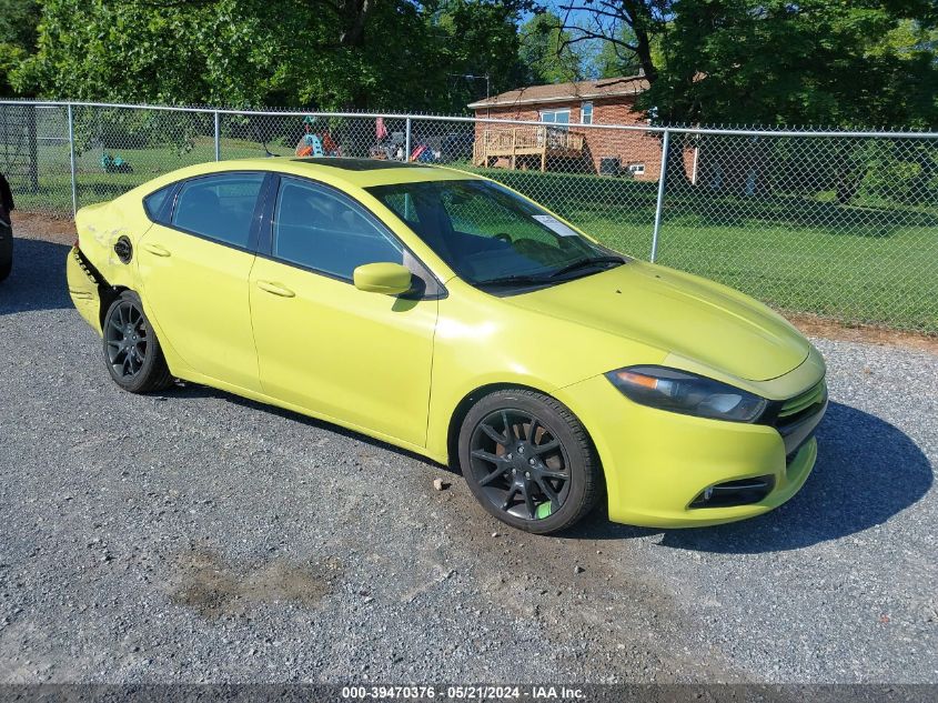 2013 DODGE DART RALLYE