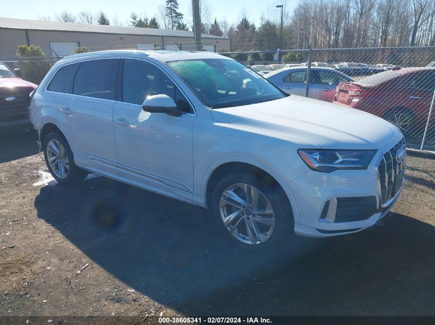 2021 AUDI Q7 PREMIUM 55 TFSI QUATTRO TIPTRONIC