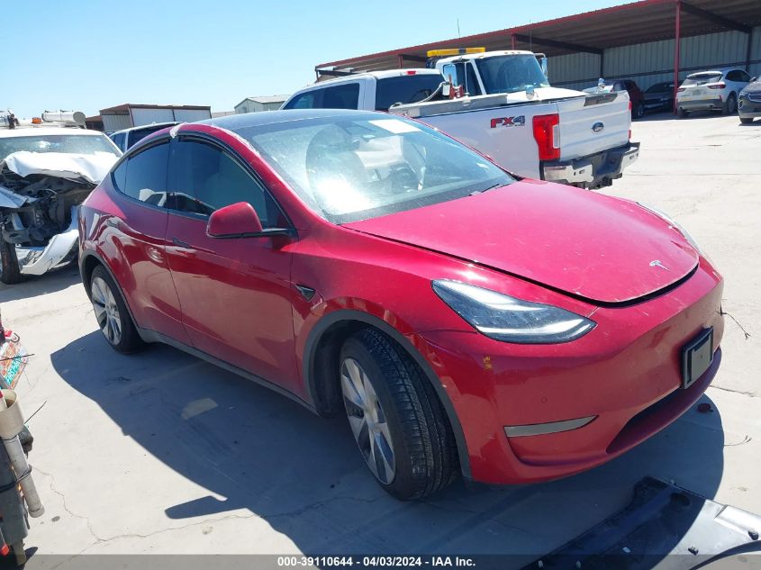 2020 TESLA MODEL Y LONG RANGE DUAL MOTOR ALL-WHEEL DRIVE