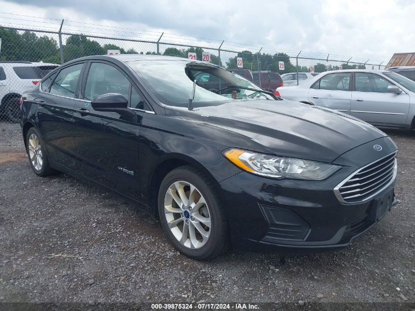 2019 FORD FUSION HYBRID SE