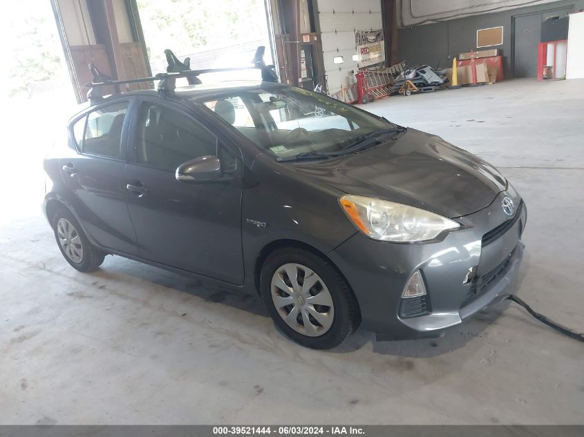 2013 TOYOTA PRIUS C TWO