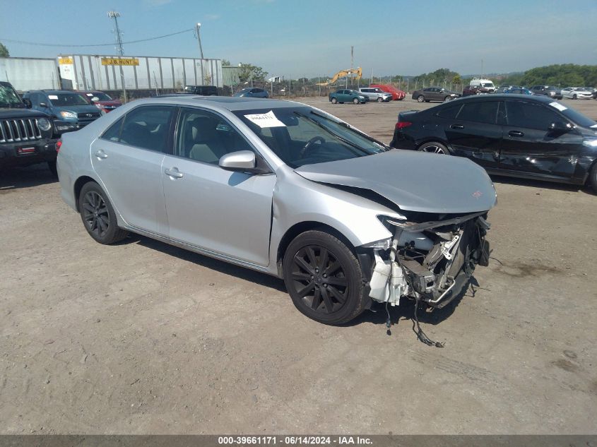 2012 TOYOTA CAMRY XLE