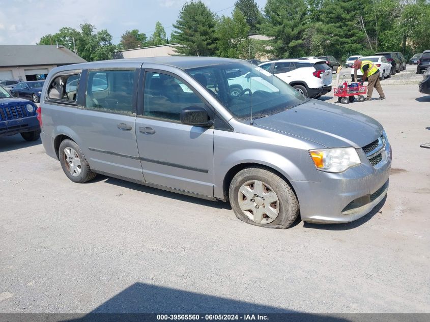 2013 DODGE GRAND CARAVAN AMERICAN VALUE PKG