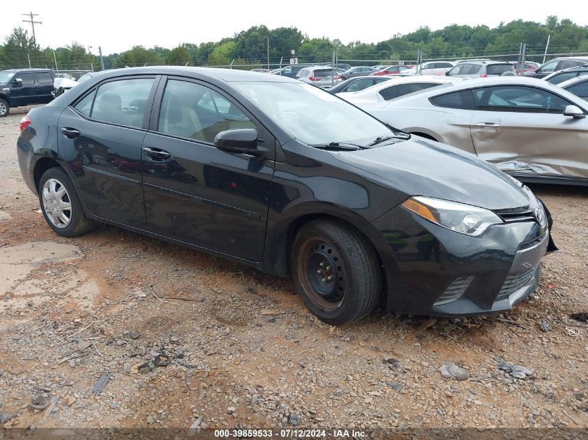 2015 TOYOTA COROLLA LE