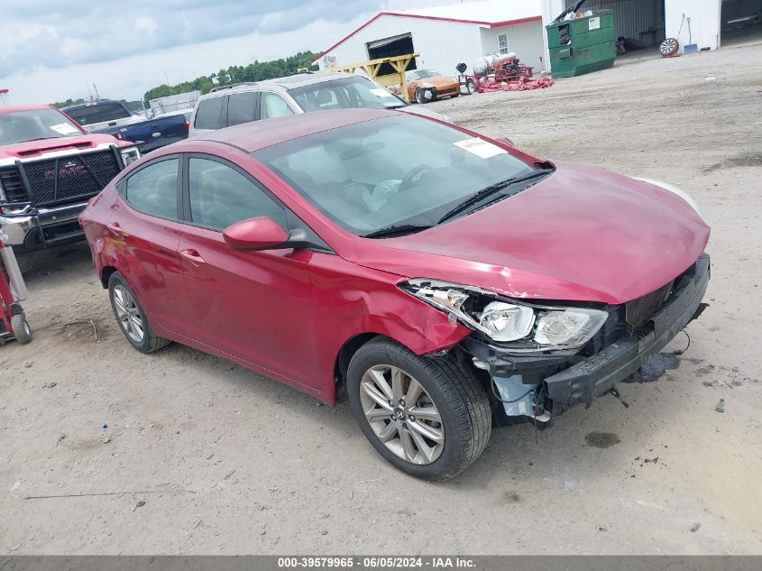 2016 HYUNDAI ELANTRA SE/SPORT/LIMITED