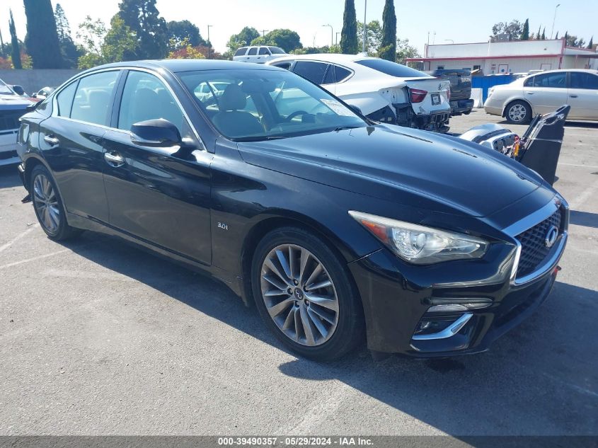 2018 INFINITI Q50 3.0T LUXE