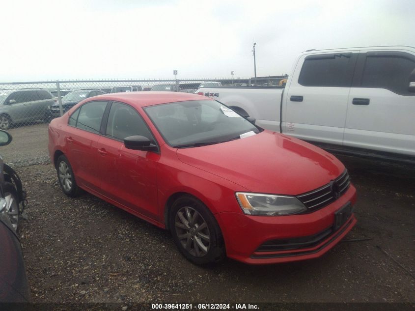 2015 VOLKSWAGEN JETTA 1.8T SE