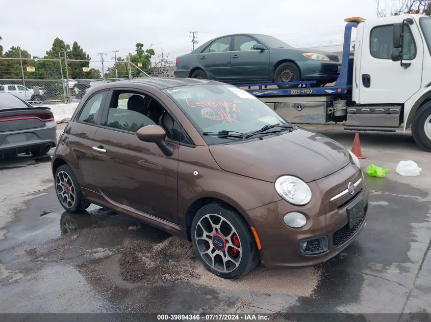 2013 FIAT 500 SPORT