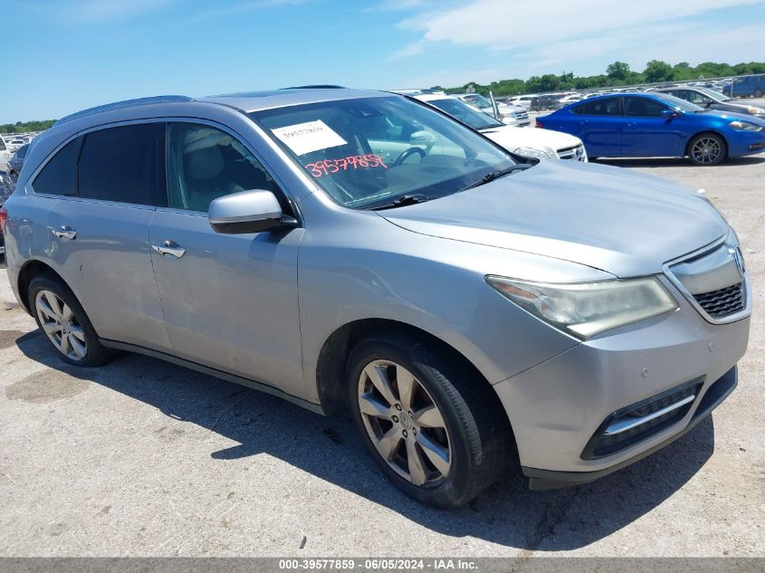 2016 ACURA MDX ADVANCE   ENTERTAINMENT PACKAGES/ADVANCE PACKAGE