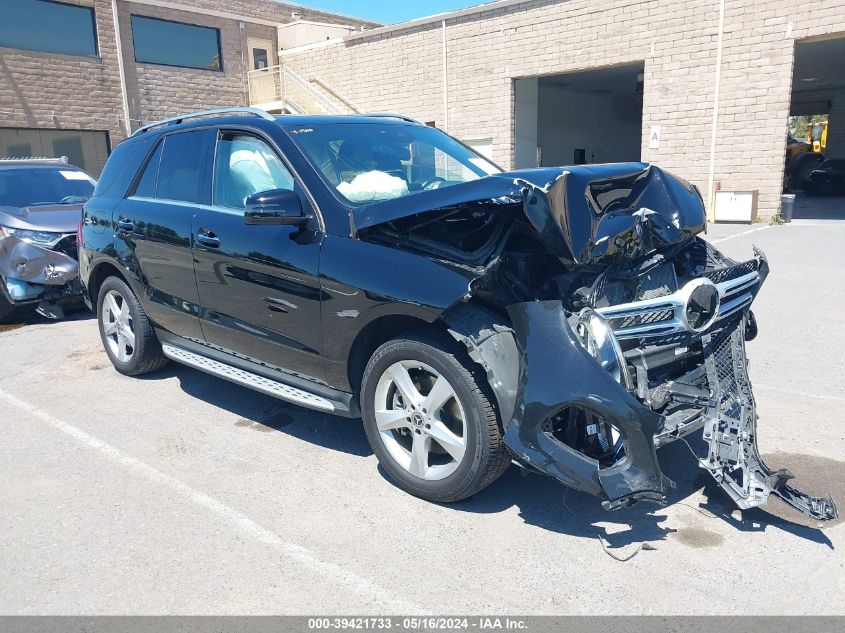 2019 MERCEDES-BENZ GLE 400 4MATIC