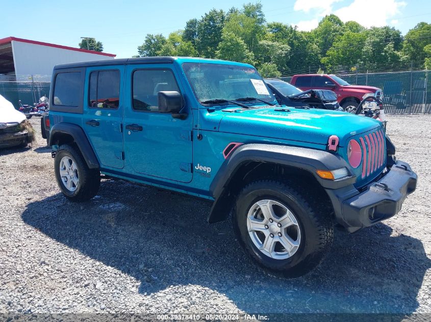 2020 JEEP WRANGLER UNLIMITED SPORT S 4X4