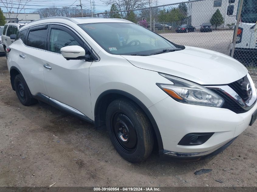 2015 NISSAN MURANO PLATINUM