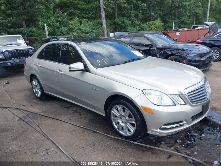 2012 MERCEDES-BENZ E 350 4MATIC