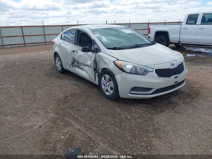 2015 KIA FORTE LX