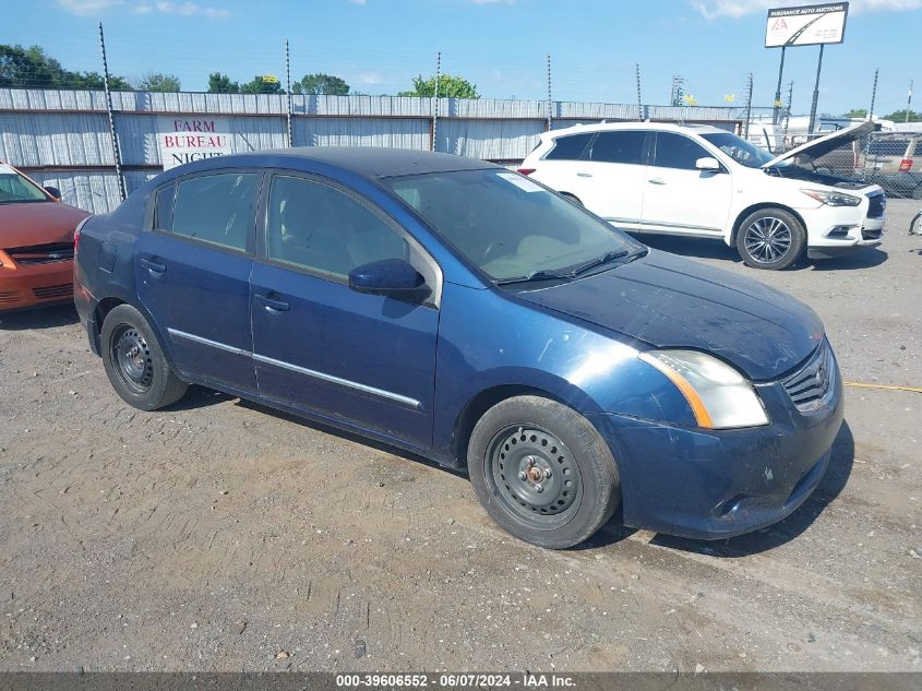 2012 NISSAN SENTRA 2.0 S