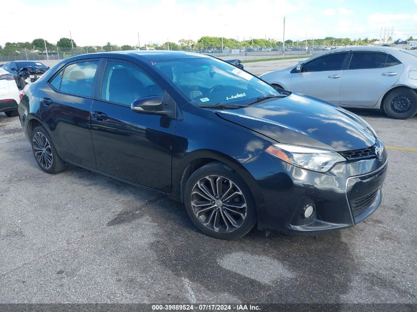 2015 TOYOTA COROLLA S PLUS