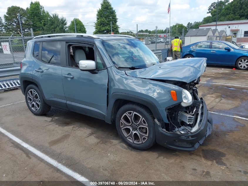 2017 JEEP RENEGADE LIMITED FWD