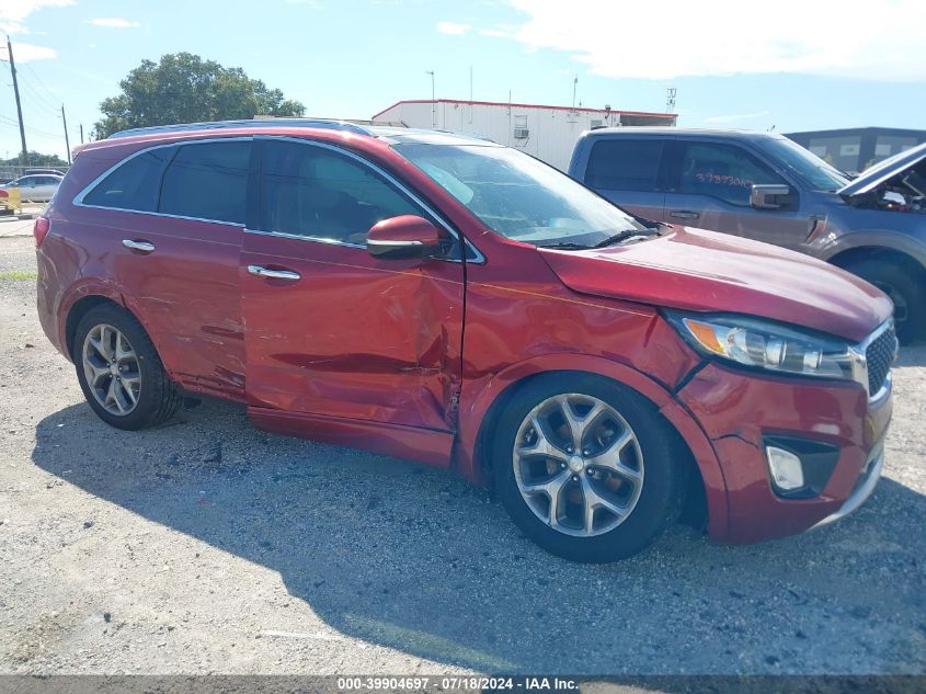 2016 KIA SORENTO 3.3L SX