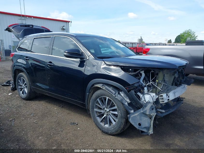 2018 TOYOTA HIGHLANDER XLE