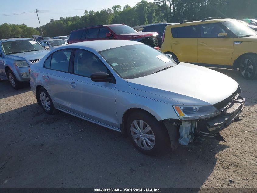 2012 VOLKSWAGEN JETTA 2.0L S