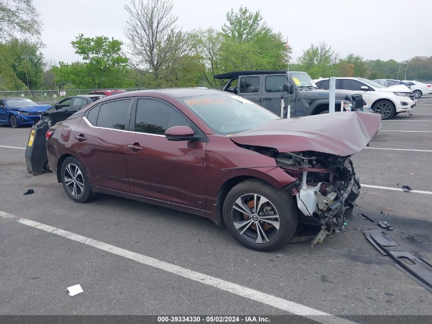 2020 NISSAN SENTRA SV XTRONIC CVT