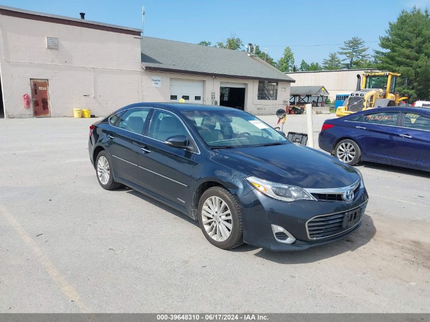 2015 TOYOTA AVALON HYBRID XLE PREMIUM