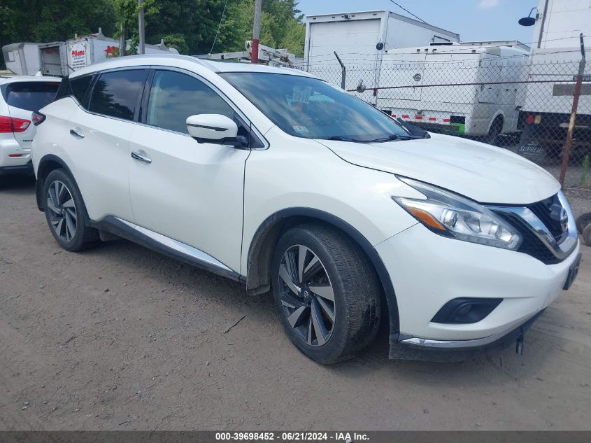 2017 NISSAN MURANO PLATINUM