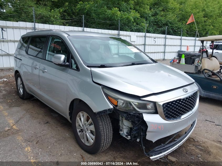 2016 KIA SEDONA LX