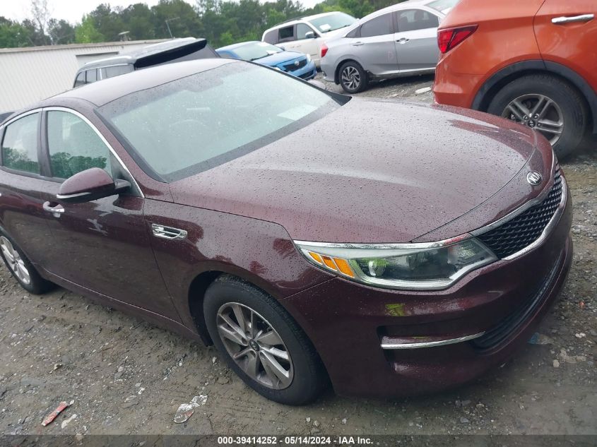 2016 KIA OPTIMA LX